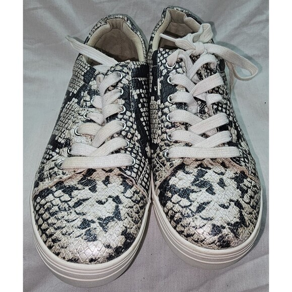ALDO Lovireclya Snakeskin Platform Sneakers – Women’s US 7 / EU 37.5 - Picture 1 of 7